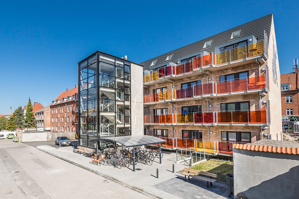 30 moderne nye ungdoms-/studieboliger i Odense